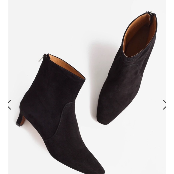 Madewell Black Ankle Boots - Picture 5 of 7